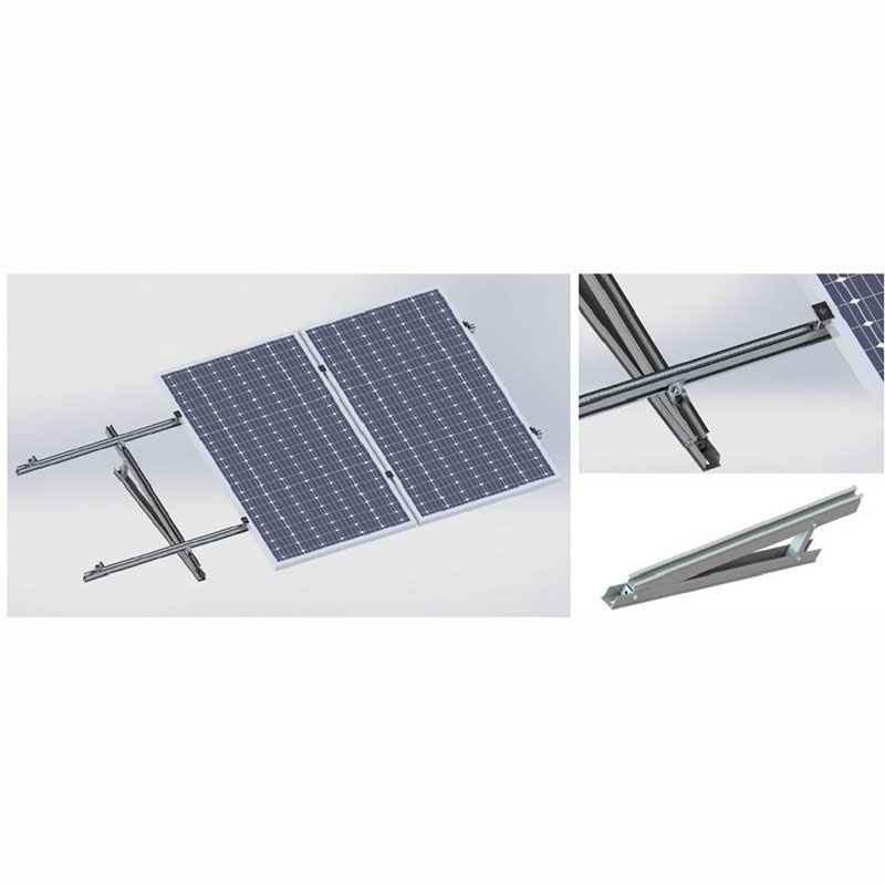 solar triangle rack mount
