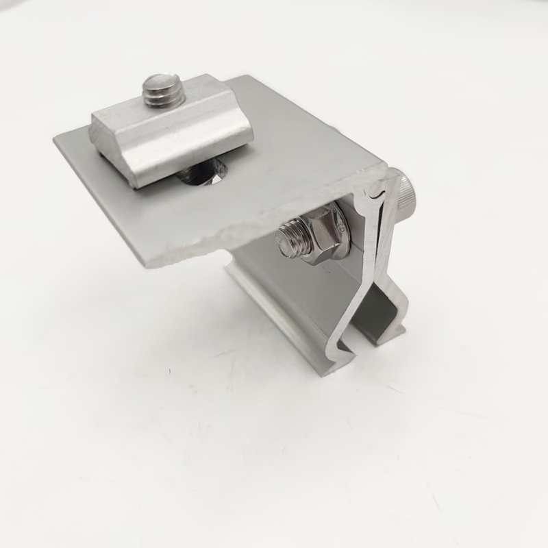 Aluminum solar roof clamp